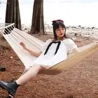 Hammock Eco-friendly Easy Setup Sturdy Rope Outdoor Hammock Compact