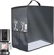 Ice Cream Maker Cover - Ice Cream Maker Dust Cover | Yogurt Machine Covers With Handle | Waterproof Shield With Visible Window And Pocket Protector For Kitchen Cafe, Suitable For Home And Commercial