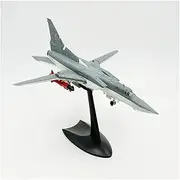 Pre-Build Replica 1:144 for TU-22 Ruso TU-22M3 Ala De Barrido Variable Bombardero Metal Fighter Miniature Scale Display Model Toy Airplane