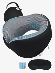 Travel Pillow Memory Foam Neck Pillow Compact