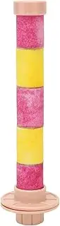 Quartz Sands Bird Stick Washable Grinding Claw Beak Parrot Sand Perch for Cockatiel