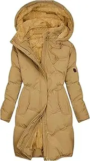 [WUANDIXFA] Jackets for Women Trendy Fall Warm Lined Jackets Raincoats Outerwear with Hood Lightweight Windbreaker