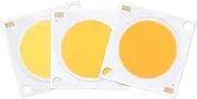 NFGZFNMKYW 3PCS LED COB Chip Bridgelux Crystal 28 * 28mm Ra90 48W/72W/96W DC36-39V High Lumen Plant Growth Light Home Lighting for Spotlights(3000K,48W)