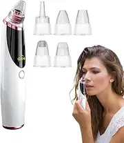 Pore Remover Vacuum, Electric Face Pimple Vacuum Extractor, Vacuum Deep Cleaning Extraction Tool with 3 Adjustment Modes Pimple Cleaner for Nose Home Daily