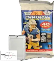 2024 Panini Score Football NFL Hobby Pack with 40 Trading Cards + Magnetic Holder + STREETCARDS Magnet! Look for Autographs!