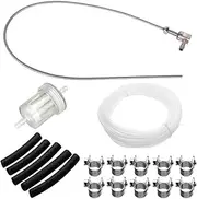 FmtwPhn Pickup Tube Set - Heating Hose Clip Standpipe Replacement,Air Heat Lines Kit Rustproof Safe Pick up Clip Hose for Car Accessories