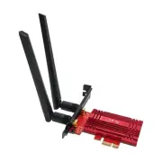 WiFi Card 6E 5400Mbps (6GHz&5Ghz&2.4GHz) PCIe WiFi 6E Card, Bluetooth 5.3, AX...