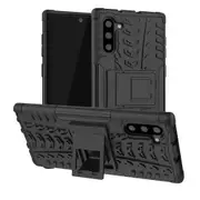 MCC Heavy Duty Samsung Galaxy Note10 Shockproof Case Cover Note 10 NoteX [Black]