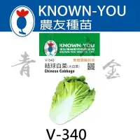 在飛比找Yahoo!奇摩拍賣優惠-『青山六金 』附發票 農友 V-340 結球 白菜 蔬菜 大