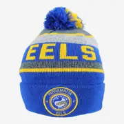 Parramatta Eels NRL Tundra Pom Pom Knit Beanie Hat