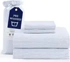 Split King Size Sheets, Pre-Washed Breathable Bed Sheets, Brushed Microfiber Spl