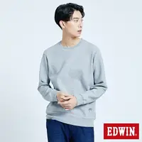 在飛比找樂天市場購物網優惠-人氣復刻款↘EDWIN 小LOGO長袖T恤 衛衣 -男款 麻