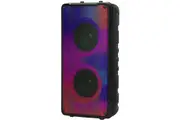 XCD Bluetooth Portable Rolling Light 30W Speaker with Wireless Mic