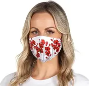 Face Mask -Poppy Mpressions Fields of Poppies Print