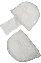 VICASKY Shaped Adjustable Pregnancy Pillow Portable Body Support Wedge for Sleeping Sleeping Comfort Multifunctional Cuddle Lumbar Support Pillow for Expecting Mothers