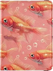 [Caihoyu] Leather Passport Holder Cover Wallet Lightweight Cute Passport Book for Family Vacation Travel, Multicolor03, 1 size, Casual