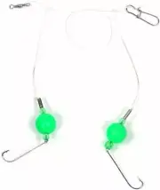 Sea Striker DT34G Bluefish Fireball Rig 3/4" Green Floats #4 Hooks