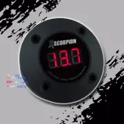3 Digit RED LED 12v Digital Readout Voltmeter Car Marine Audio Video Motorcycle