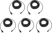 VENEKA 5pcs 10M Male to Micro- Male HD Video Conversion Line