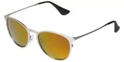 Sinner Glen Polarized SISU-799-20-P08 Men's Sunglasses Silver Size 54