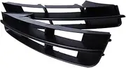 Car Front Fog Lights Grille Lower Bumper Foglamp Grills Cover Compatible For Audi Q7 MK1 2010 2011 2012 2013 2014 2015 Facelift Accessories