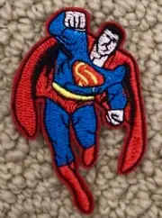 BULK 100pc - Small Superman Patch DC Comics Embroidered Iron On / Sew On