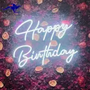 LED Neon Sign Night Light for Wall Party Décor Bedroom Room Bar Wedding Home Bir