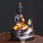 Buddha Incense Holder, Incense Burner Holder Handmade Censer for Study Garden