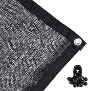 AgFabric 50% Sunblock 6.5’ X 20’ Shade Cloth w Grommets for Garden 6.5x20ft-50%