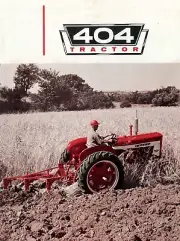 International McCormick Farmall 404 Row-Crop Tractor Sales Brochure IH Leaflet
