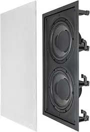 OSD Dual 8" Trimless in Wall Subwoofer 300W, for Home Theaters IWDUAL8