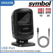 Symbol DS9208 Hands-free USB Standard Range Barcode Scanner 1D 2D PDF417 Image