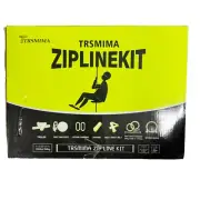 TRSMIMA Zipline Kit for Backyards 150ft Zip Line for Kids + Adults 350LB in Box