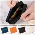 PU Leather Data Cable Storage Bag Large Capacity PU Lipstick Bag Girls