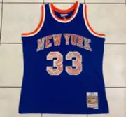 Mitchell & Ness New York Knicks Patrick Ewing 75th 91-92 Swingman Jersey Sz S