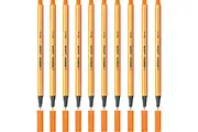 Stabilo 88 Point Fineliner Pen Fine Orange Box 10