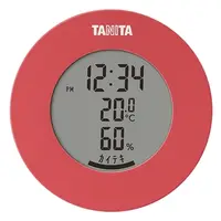 在飛比找誠品線上優惠-TANITA電子溫濕度計TT-585绯红