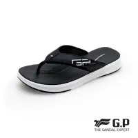 在飛比找momo購物網優惠-【G.P】男款輕羽量漂浮夾腳拖鞋G1543M-黑色(SIZE