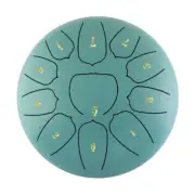 6 Inch Steel Tongue Drum 11 Notes Handpan Drum with Drum Mallet Finger Picks