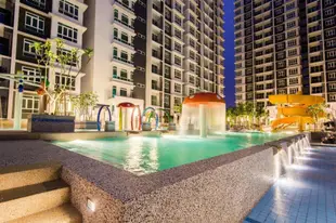 中央馬六甲的3臥室公寓 - 101平方公尺/1間專用衛浴Parkland Residence Malacca Town Pool View by Koze