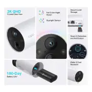 TP-Link Tapo Smart 2K Wire-Free Security Camera System (2 Pack)