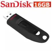 USB Flash Drive 16GB SanDisk Ultra USB 3.0 Memory Stick Pen PC Mac CZ48 100MB/s