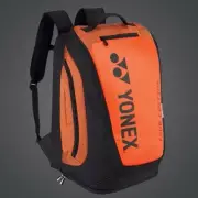 YONEX Pro BackPack Racket Bag BA92012MEX w/Shoe Pockets & Many Pockets, Orange