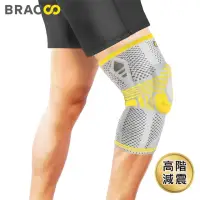 在飛比找momo購物網優惠-【美國Bracoo奔酷】高效透氣支撐護膝套S/M/L/XL_