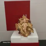 Vintage FRANKLIN MINT THE VATICAN NATIVITY PORCELAIN SCULPTURE Baby Jesus, 3"x 4
