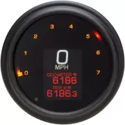 Dakota Digital Tank Speedometer - Black Bezel - 4.5" | MLX-2011-K