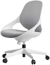 CVBFDB Ergonomic Computer Chair Writing Office Chair Breathable Backrest Study Chair Lumbar Protection(White-Dinosaur Doodle4)