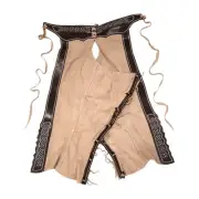 40" Charros Natural Design Chaps Chaparreras Gamuza