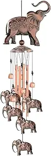 Wind Chimes Elephant Anchor Koper Klok Yard Garden Outdoor Living Geweldig Geluid Windgong Room Decor Wind Chimes Accessories