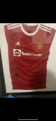 Manchester United Signed Jersey Autographed Football Memorabilia + Man U